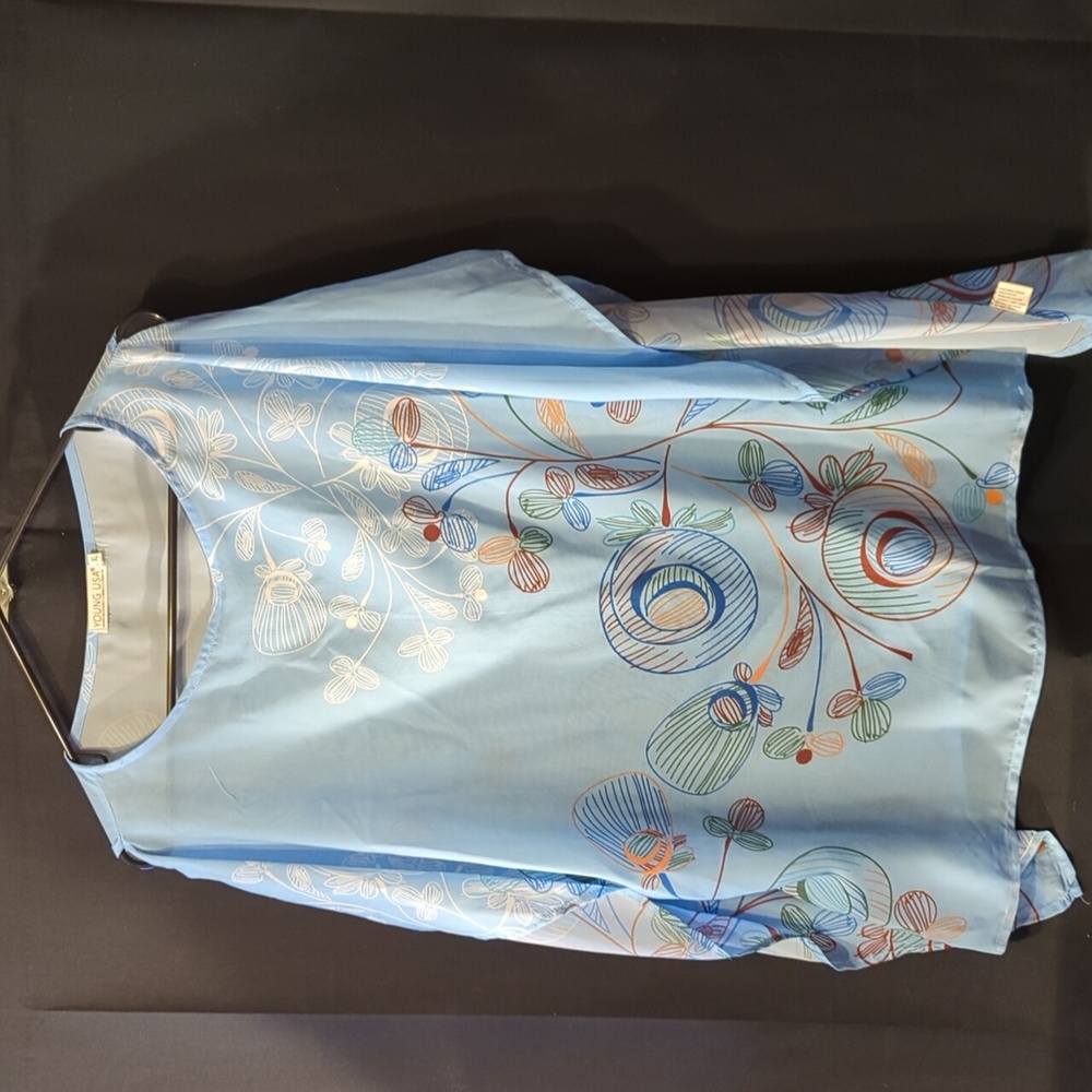 Blue blouse